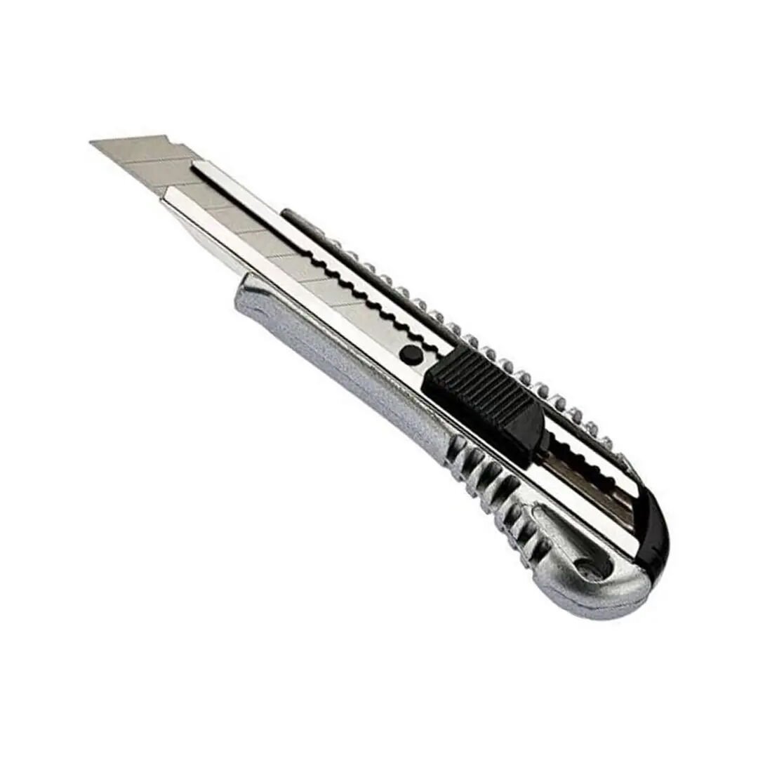 Powermaster 18mm X 0.5mm Alüminyum Gövde Metal Maket Bıçağı