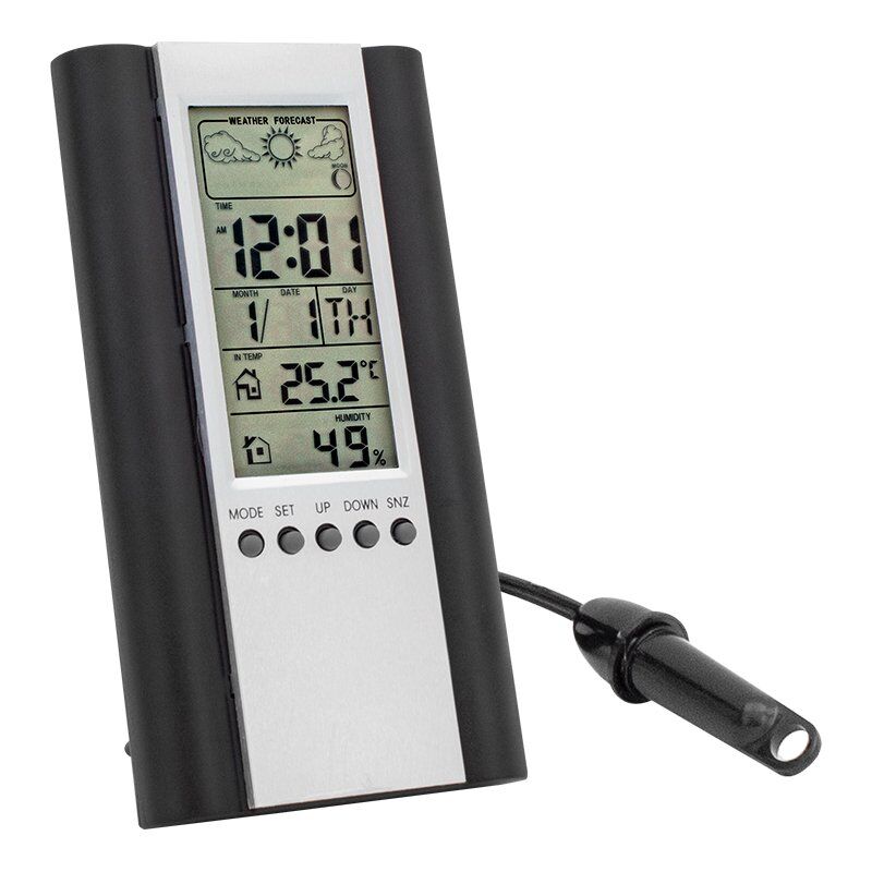 Powermaster PM-6107 Isı + Nem Ölçer Dijital Ekranlı Termoetre