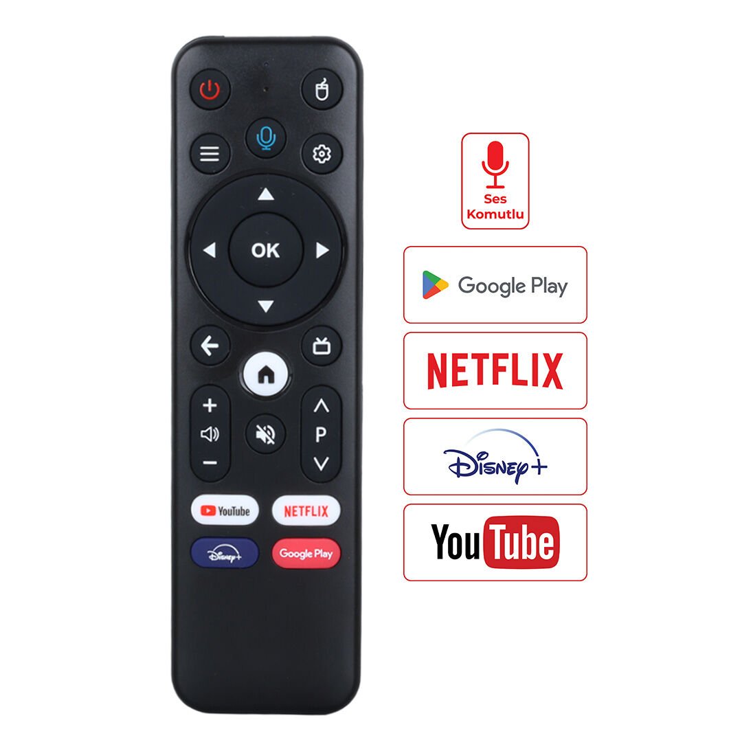 Magbox Magroid H616 4+64 2.4g+5g Android Box Kumandası