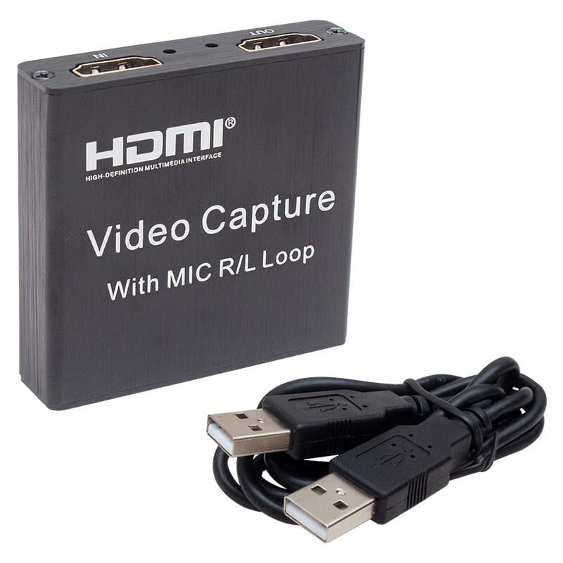 Powermaster 4K Uyumlu 1080P USB 2.0 HDMI Video Capture Kart
