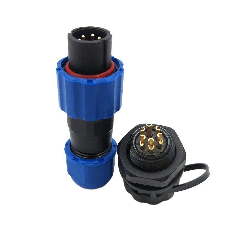 Powermaster SD-13 Tipi Su Geçirmez 6 Pin Konnektör