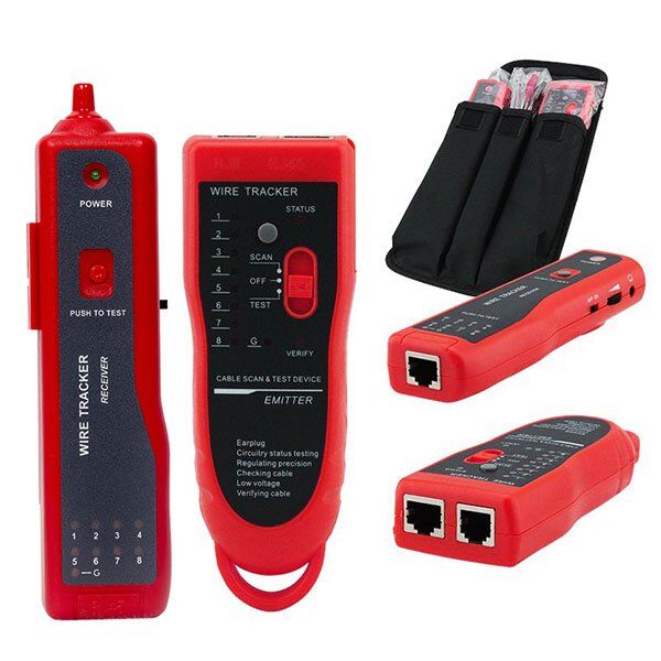 Powermaster Lüks Çantalı Kablo Bulucu ve Test Cihazı