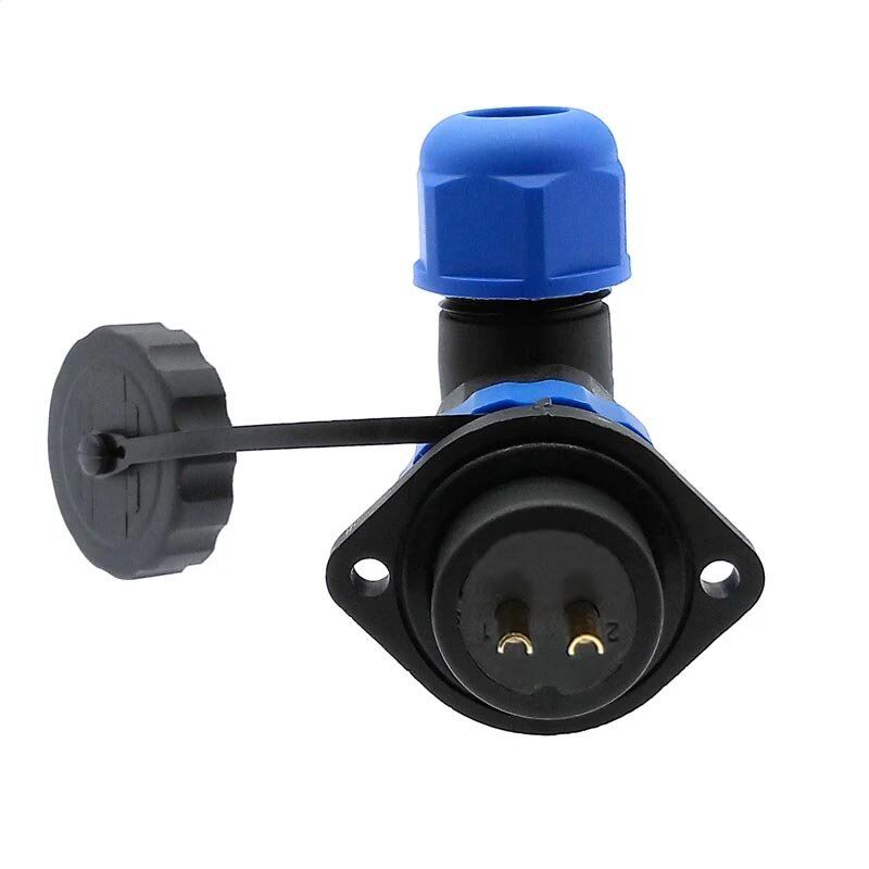 Powermaster Su Geçirmez 2 Pin 20 Mm Konnektör 90° Dirsek