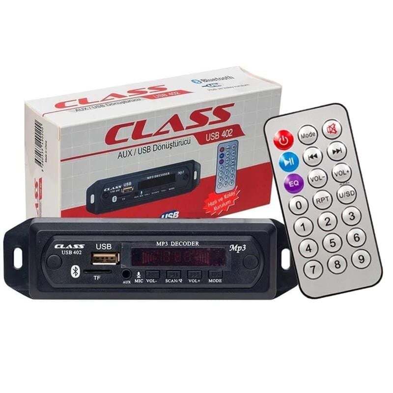 Class USB-402 Oto Teyp Çevirici Dijital Player