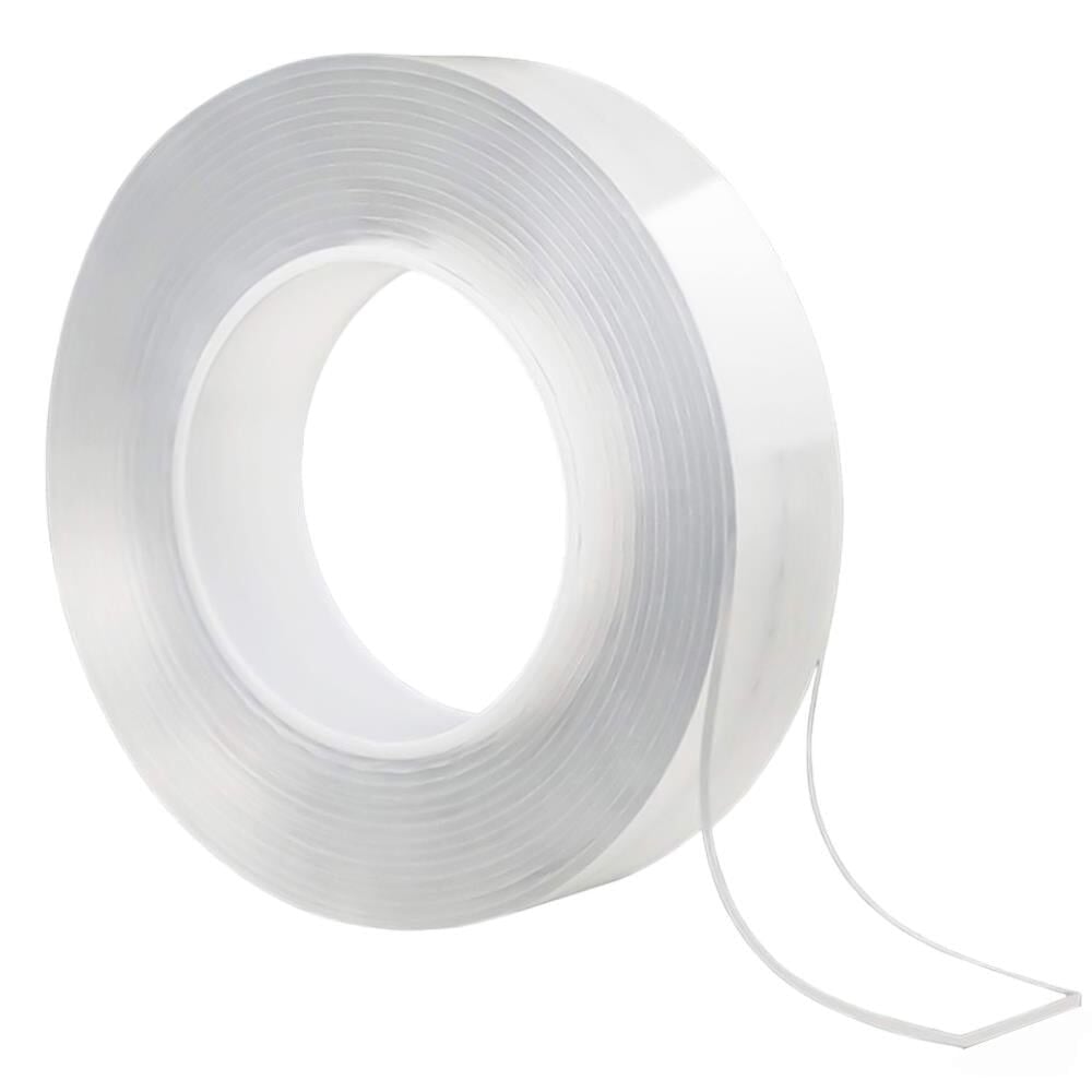 Sunup 30Mm 3 Metre Çift Taraflı Nano Teknoloji Süper Yapıştırıcı Şeffaf Bant