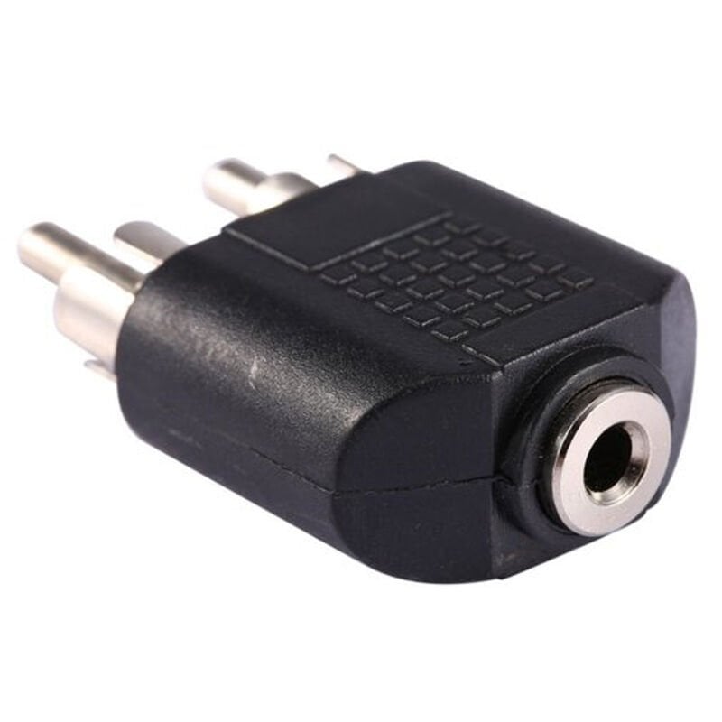 Powermaster 3.5 Mm Stereo Dişi / 2 Rca Erkek Çevirici Jack