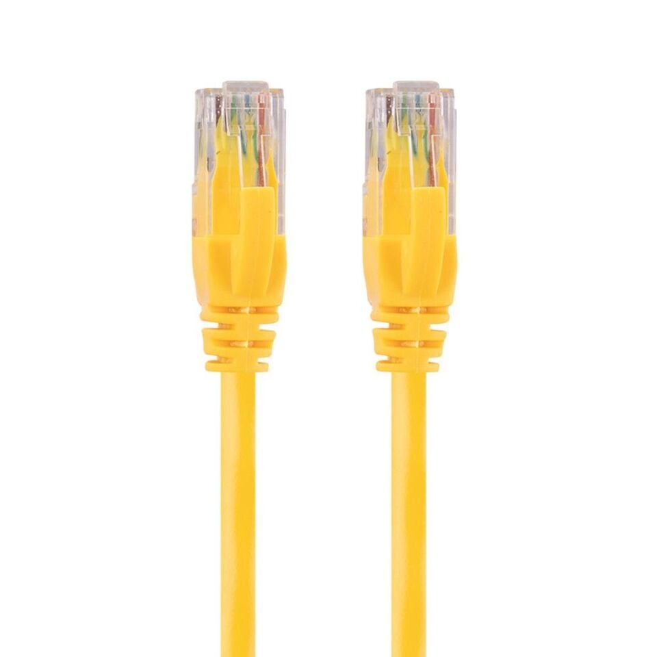 S-Link SL-CAT605YE Cat6 5 Metre RJ45 Patch İnternet Kablosu