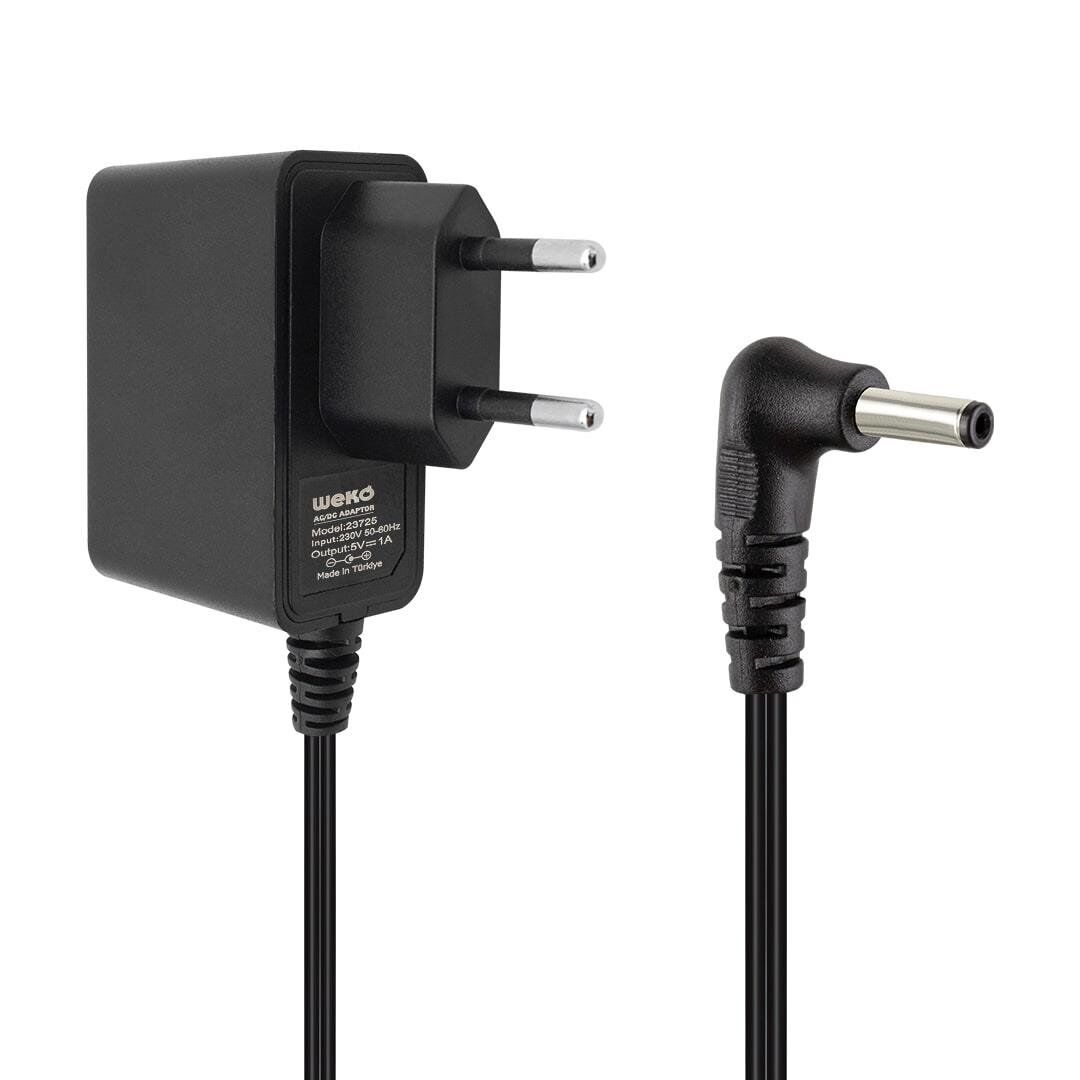Weko 5 Volt - 1 Amper 3.5*1.35 Uçlu Priz Tipi Adaptör