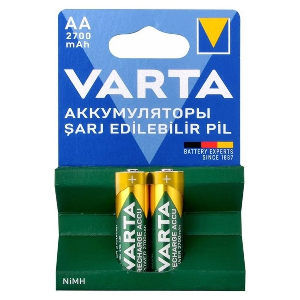 Varta Ni-Mh 1.2V 2700 mAh HR6 Şarj Edilebilir AA Kalem Pil