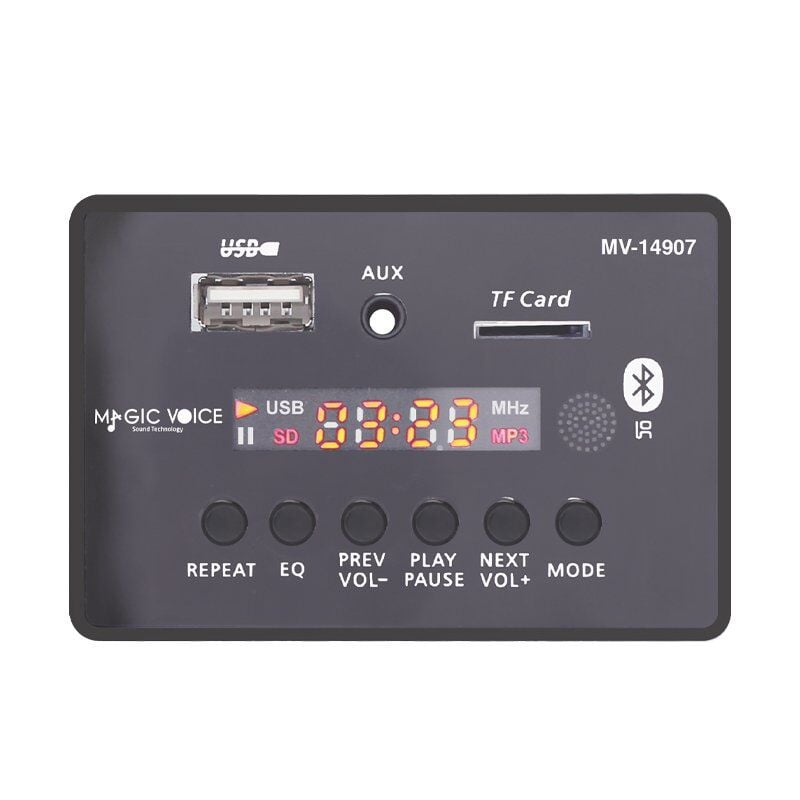 Magicvoice MV-14907 Kumandalı Ekranlı Oto Teyp Çevirici