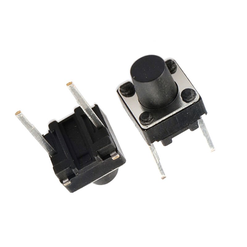 Powermaster Tact Switch Şaseli 6x6x3.5 Mm 2 Bacak C9 Buton