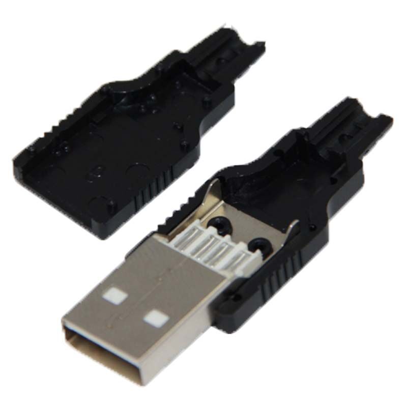 Powermaster IC-264A USB A Erkek Lehimlenebilir Model Soket