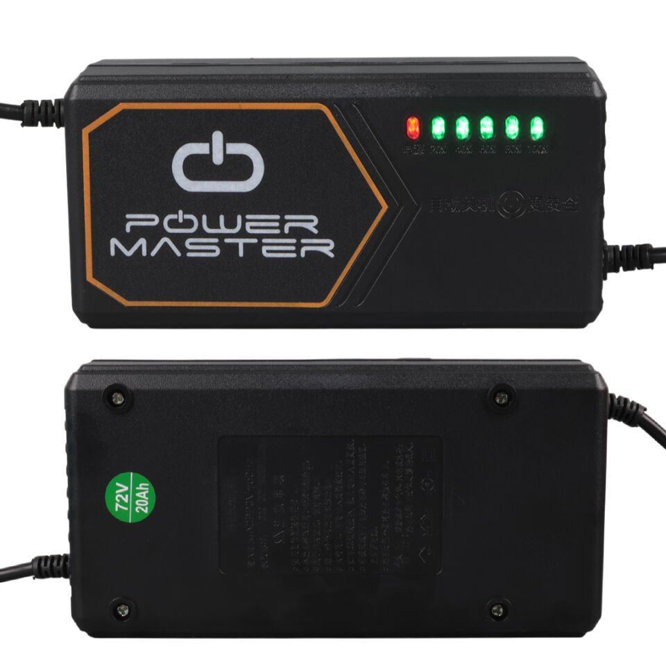 Powermaster PM-31125 72 Volt - 20 Amper C16 Uçlu Elektrikli Bisiklet Şarj Cihazı