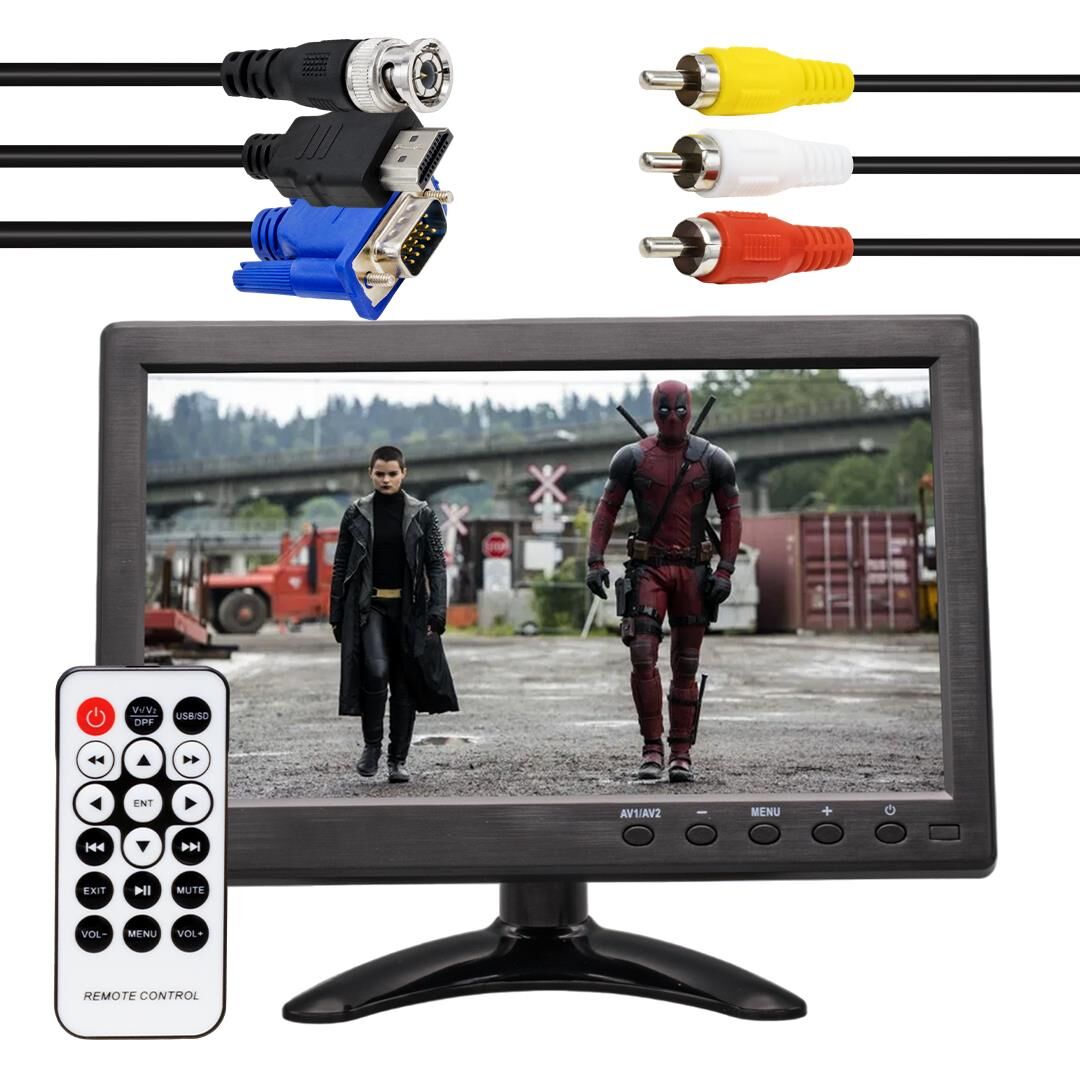 Powermaster PM-6092 12 Volt Çıkışlı 10.1'' Monitör