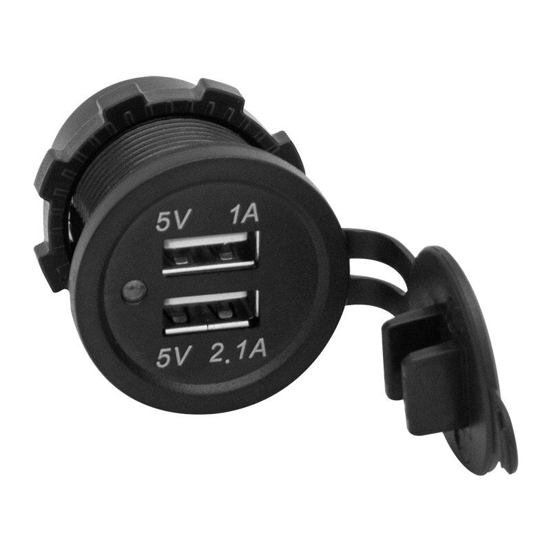 Pano Tipi USB IC-266C 8-32 Volt Kulaksız 30 Mm