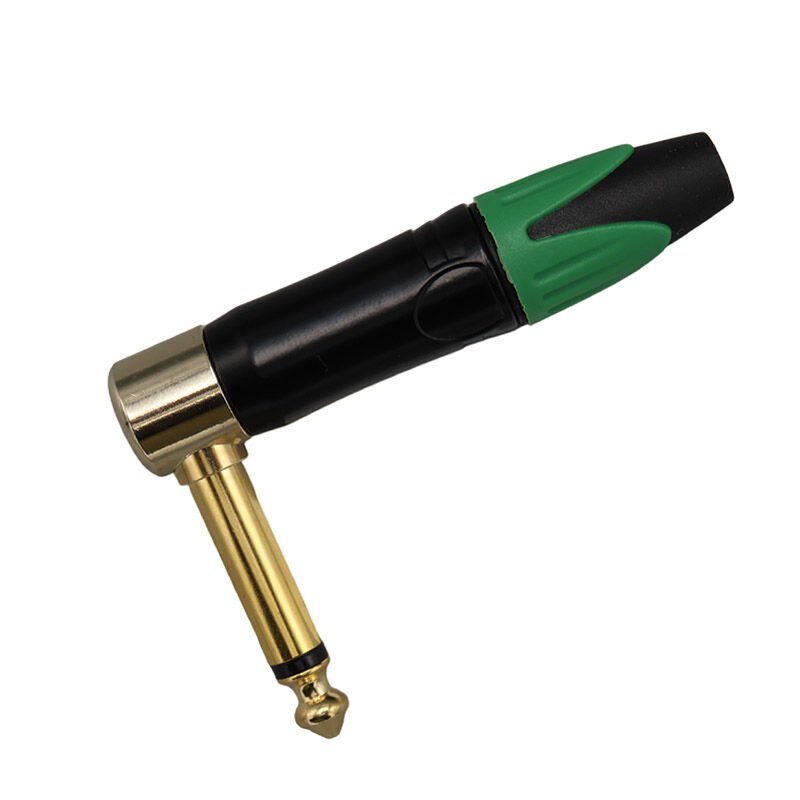 Powermaster 6.3 Mm Mono L Tip Metal Uç Gitar Jack Fiş