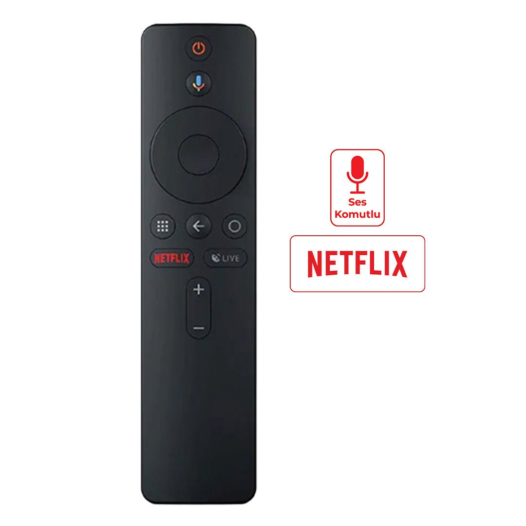 Xiaomi Mi Box S Netflix Tuşlu 4K Android Tv Box Kumanda