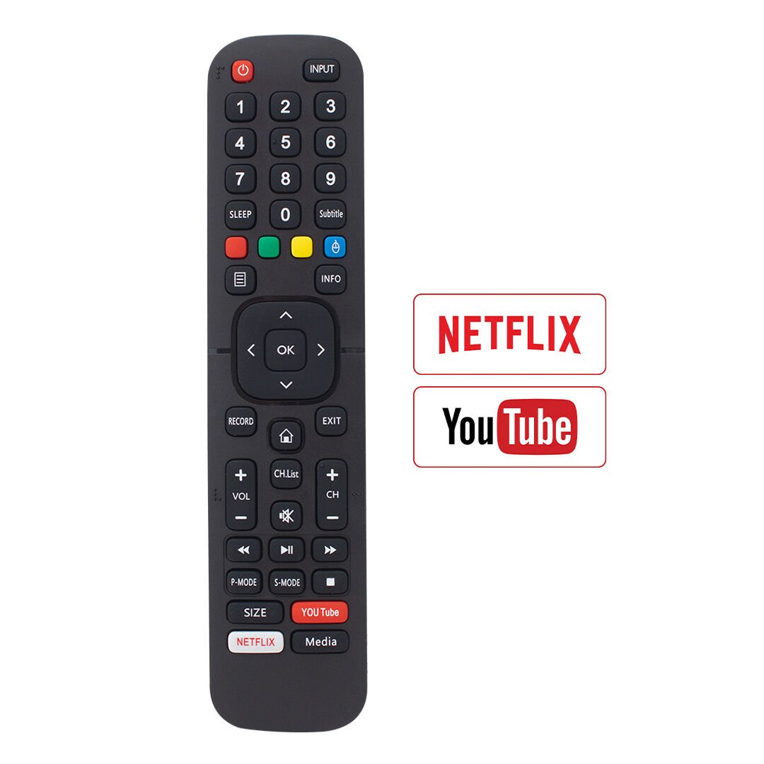 Strong Netflix-Youtube-Media Tuşlu Lcd Led Tv Kumandası