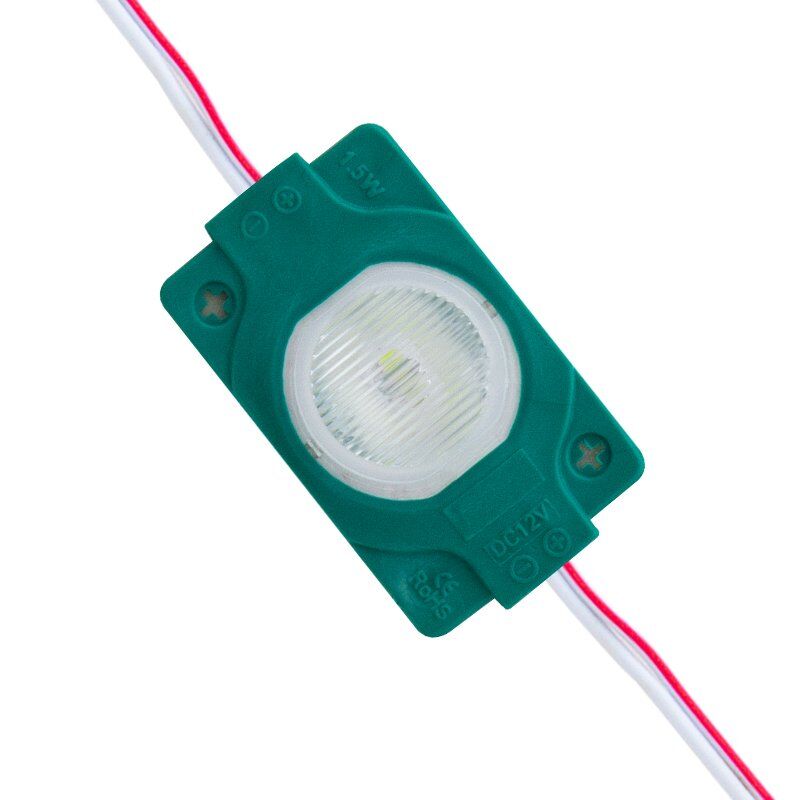 Powermaster 12 Volt 1.5 Watt Yeşil Modül Led