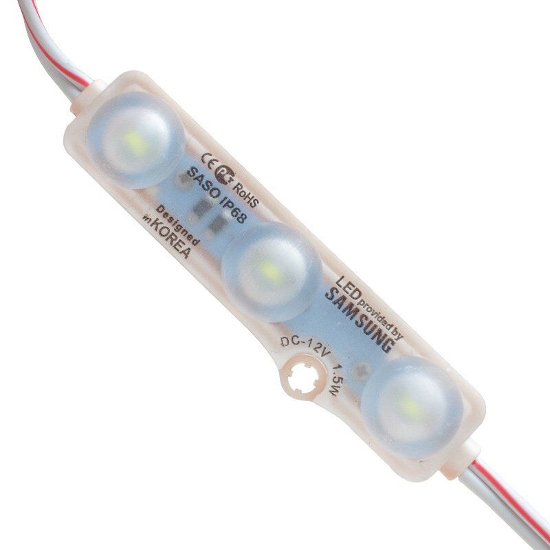 Powermaster 12 Volt 1.5 Watt Mat Kapak Beyaz Modül Led