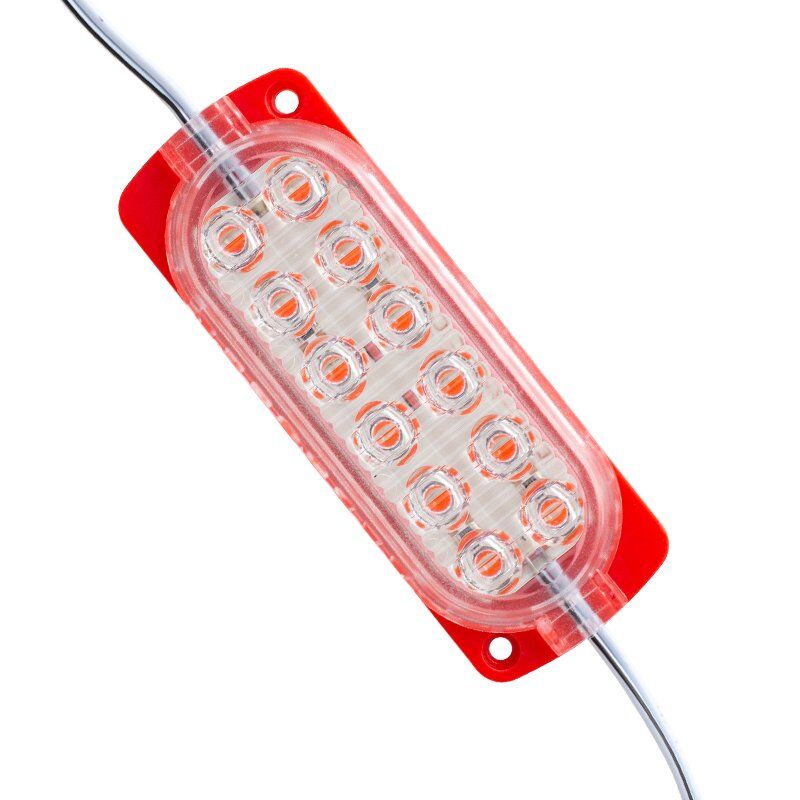 Powermaster 24 Volt 2.4 Watt Tek Renk Kırmızı Modül Led