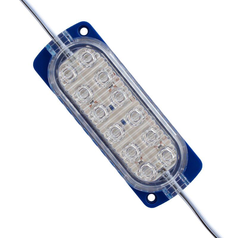 Powermaster 24 Volt 2.4 Watt Tek Renk Mavi Modül Led