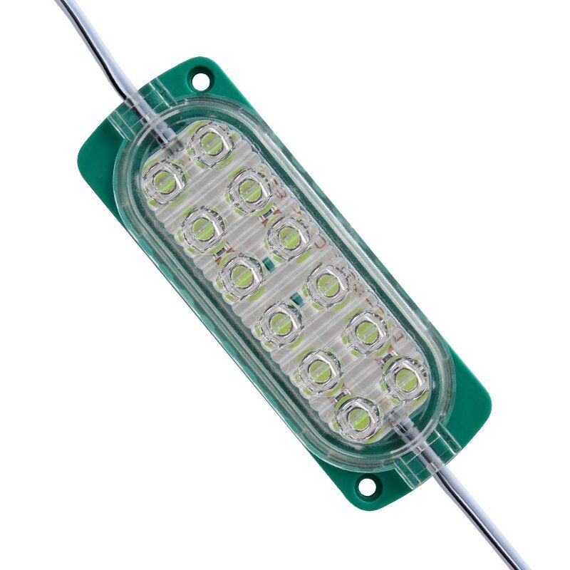 Powermaster 24 Volt 2.4 Watt Tek Renk Yeşil Modül Led