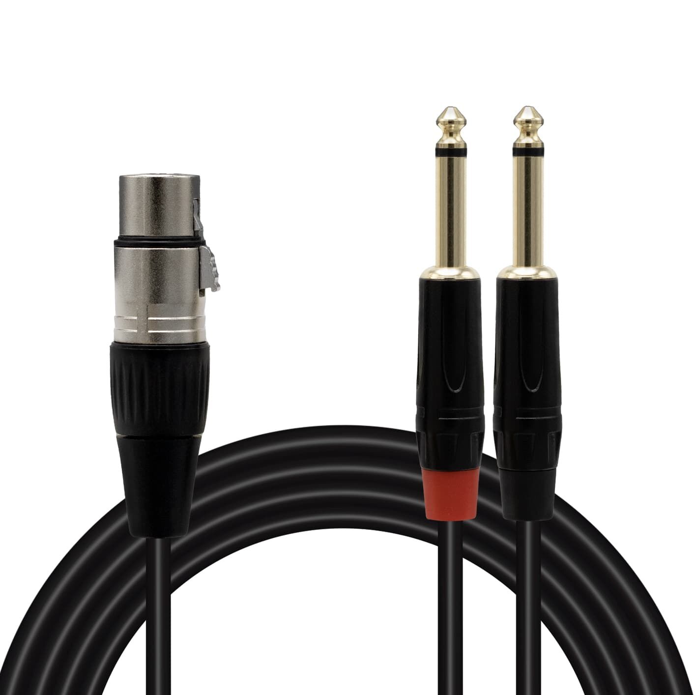 Magicvoice LD369A Canon Erkek - 6.3 Mono Erkek 3 Metre Kablo