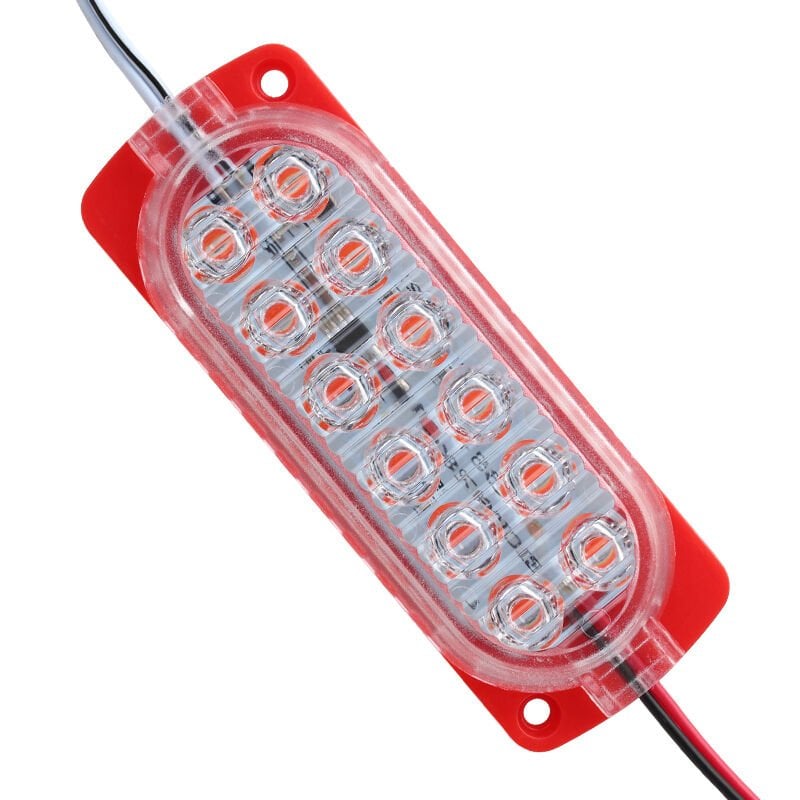 Powermaster 24 Volt 1.2 Watt Yanıp Sönen Kırmızı Modül Led
