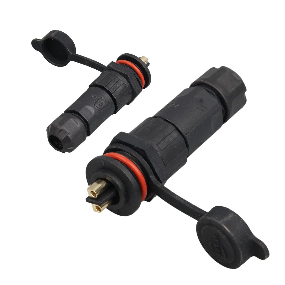 Powermaster 16Mm Su Geçirmez Konnektör Şase Seyyar Takım 2 Pin
