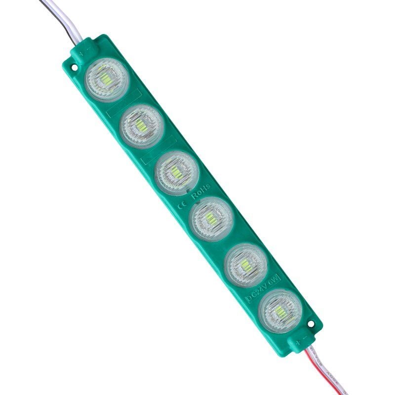 Powermaster 24 Volt 3 Watt Yeşil Modül Led