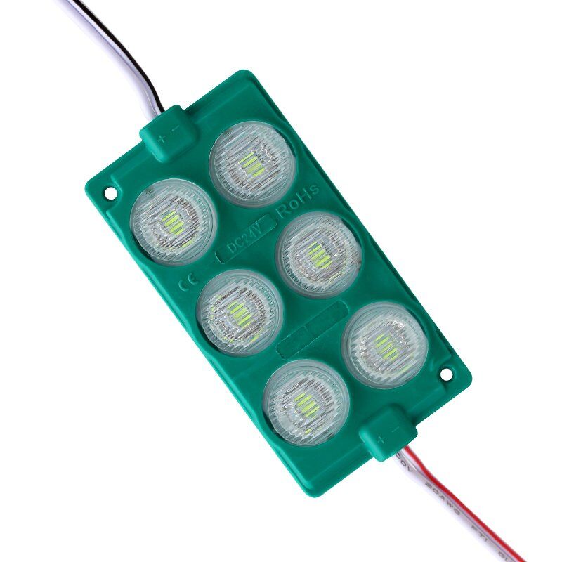 Powermaster 24 Volt 3 Watt Yeşil Cob Modül Led