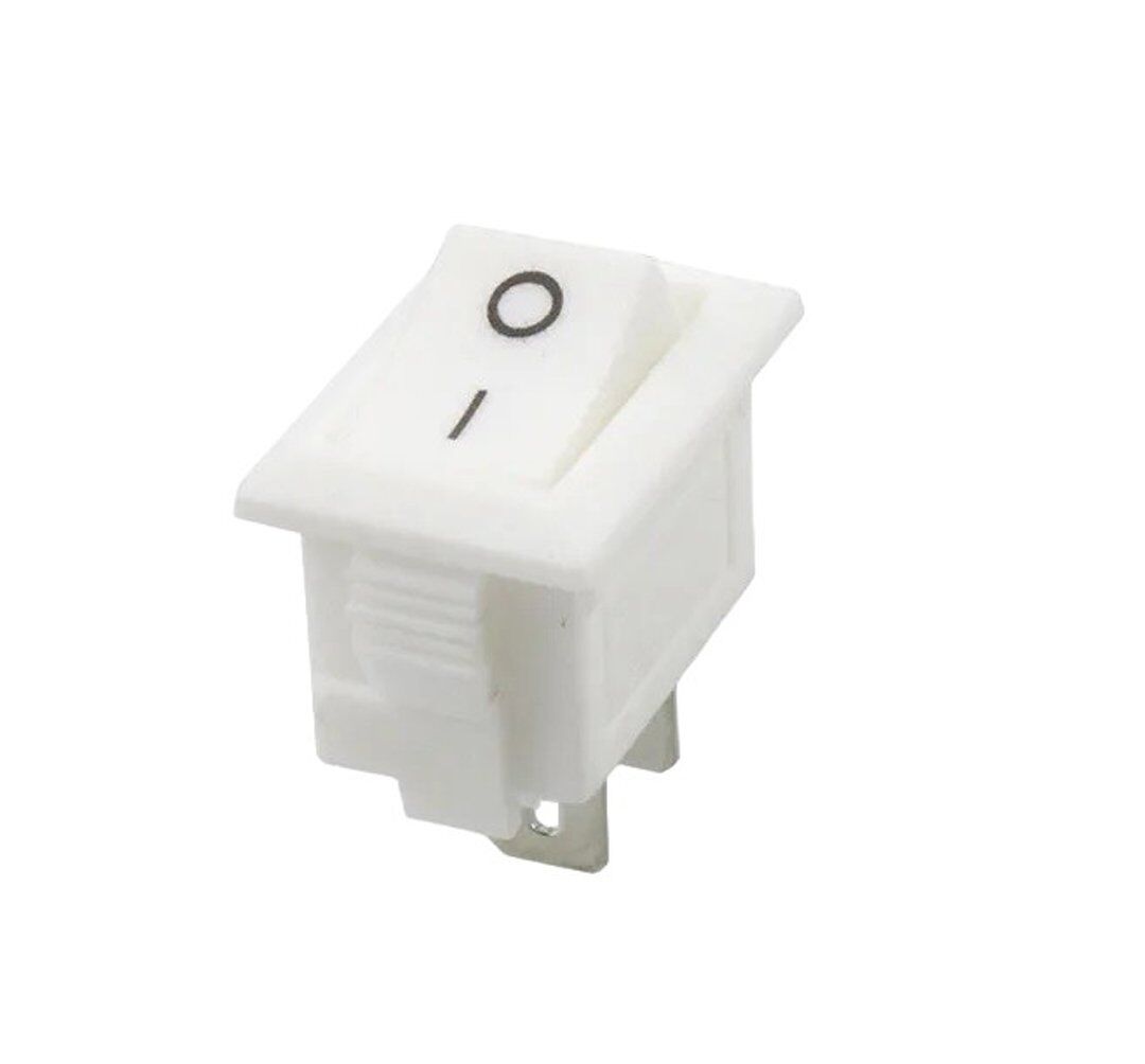 Powermaster IC-120B Mini Işıksız On-Off 2P Anahtar Beyaz