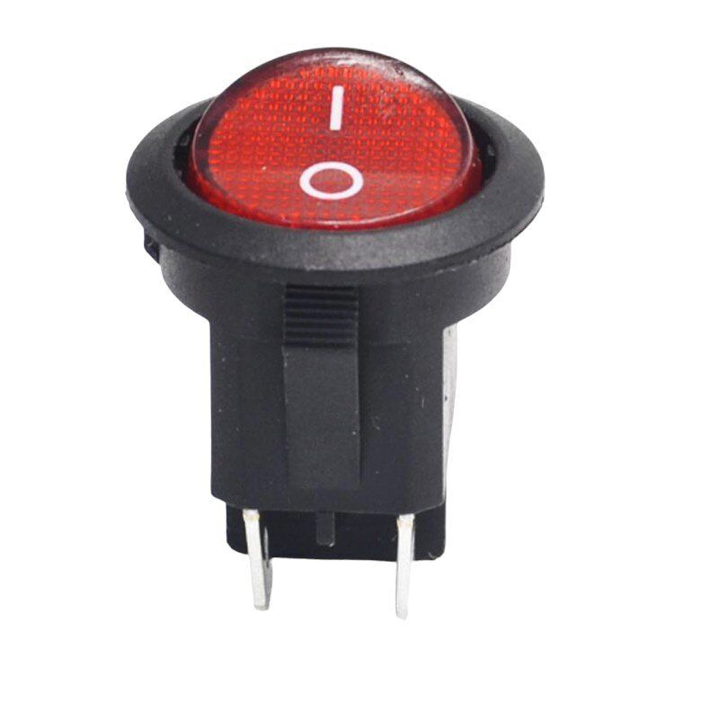 Powermaster IC-131-4 Yuvarlak Işıklı On-Off Anahtar 4P
