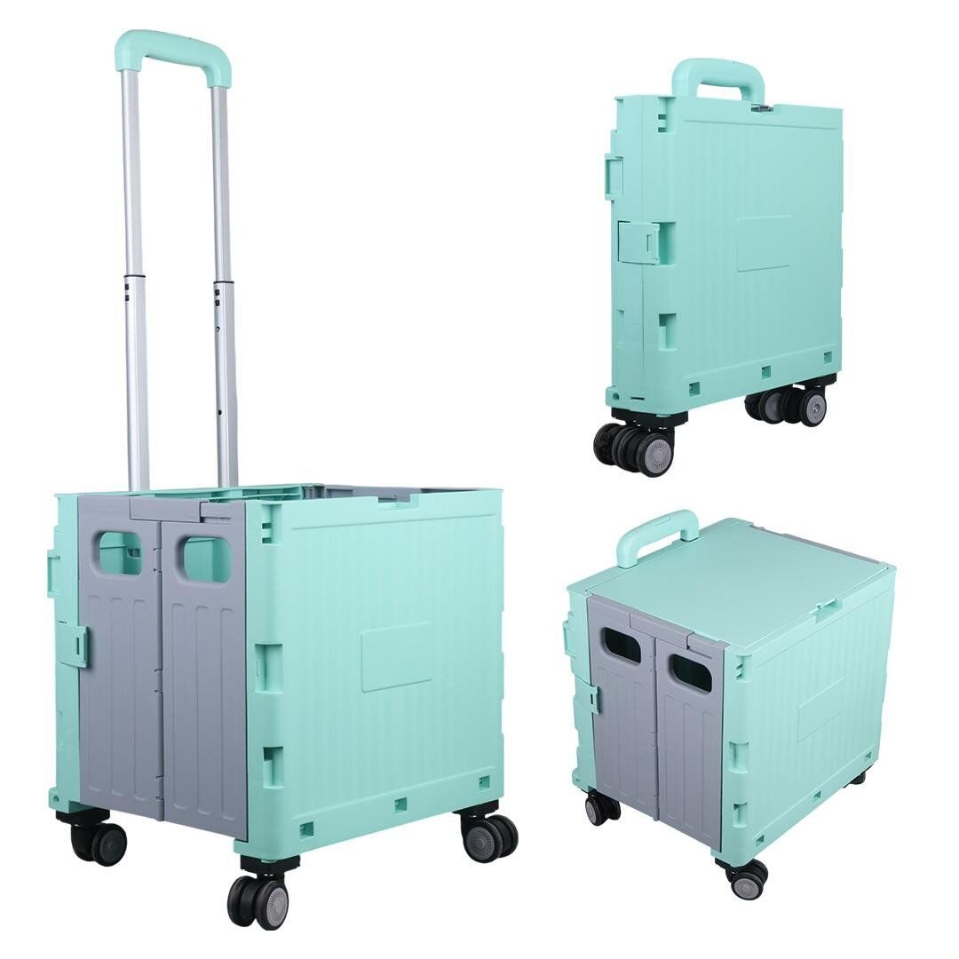 Sunup SN-26966 Katlanabilir Tekerlekli Alışveriş Arabası