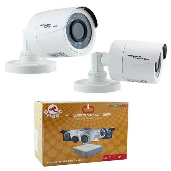 Powermaster PM-TBDOT/PF 2 MP 4 in 1 Plastik Kasa Bullet Kamera