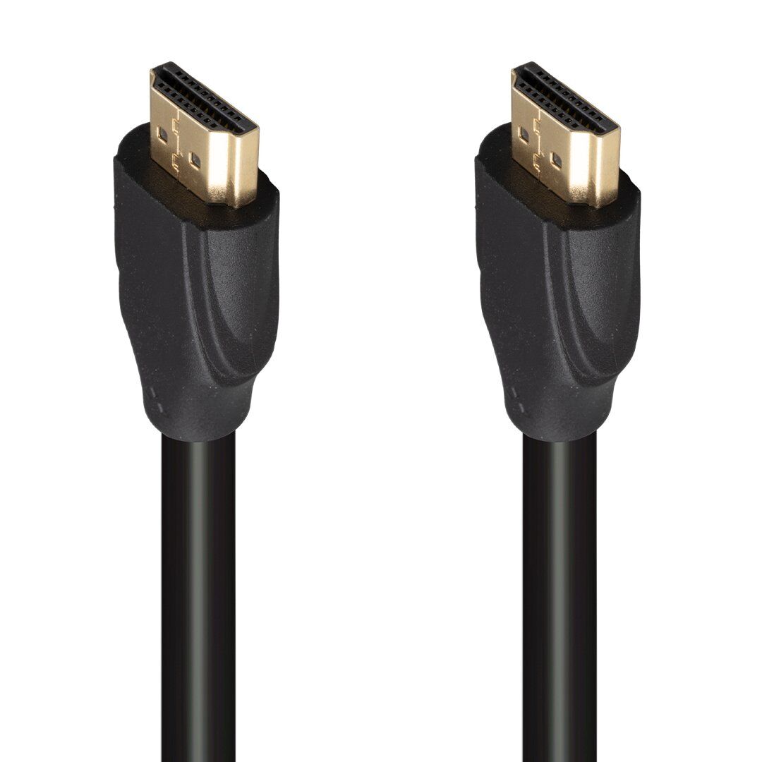 Fully G-507DS Plastik Düz Siyah 10 Metre Gold Hdmi Kablo