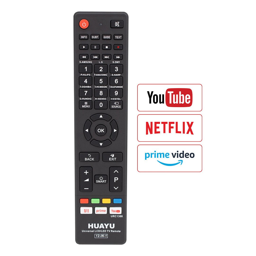 Huayu URC1366 12in1 Universal Akıllı Kumanda Blisterli