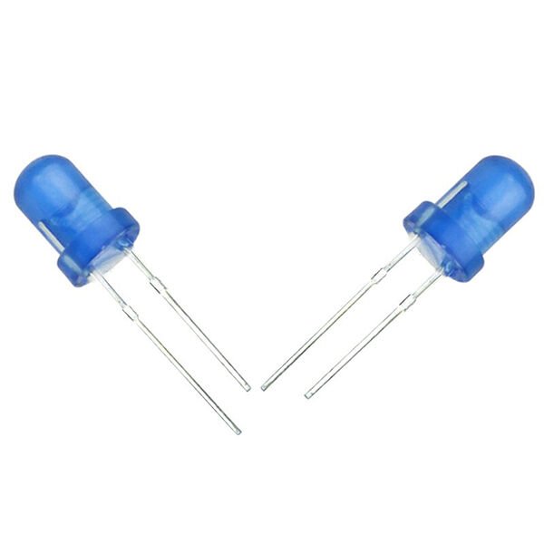 Halmet Mantar Led 4.8mm Mavi (10'lu Paket)