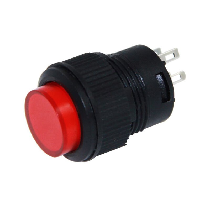 Powermaster IC-180C Yuvarlak 3P Işıklı 16mm Basmalı Kalıcı Buton