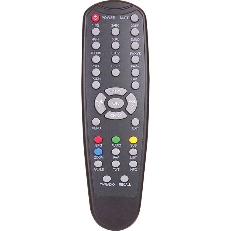 Hiremco Seoul F1-F15 -İnpax X-2007 Fta Uydu Alıcı Kumandası