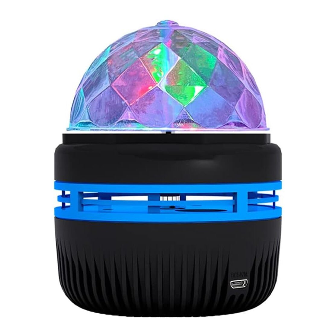 Ledx YQX-6888 Mini Usb'li Şarjlı Sihirli Rgb Led Disko Topu