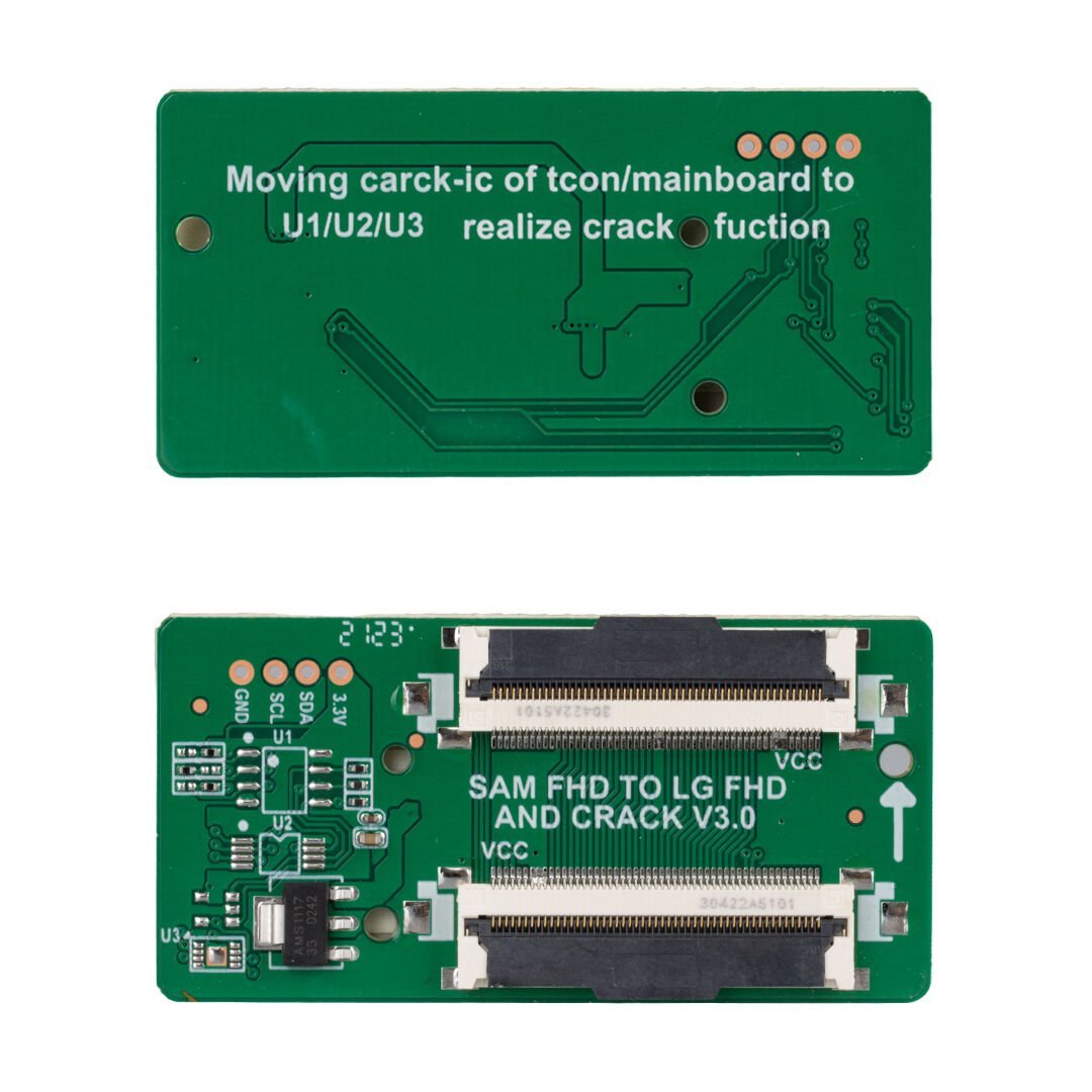 Lcd Panel Flexi Repair Kart Hd Fpc To Lvds Sam Fhd İn To Lg Fhd Out QK0812B