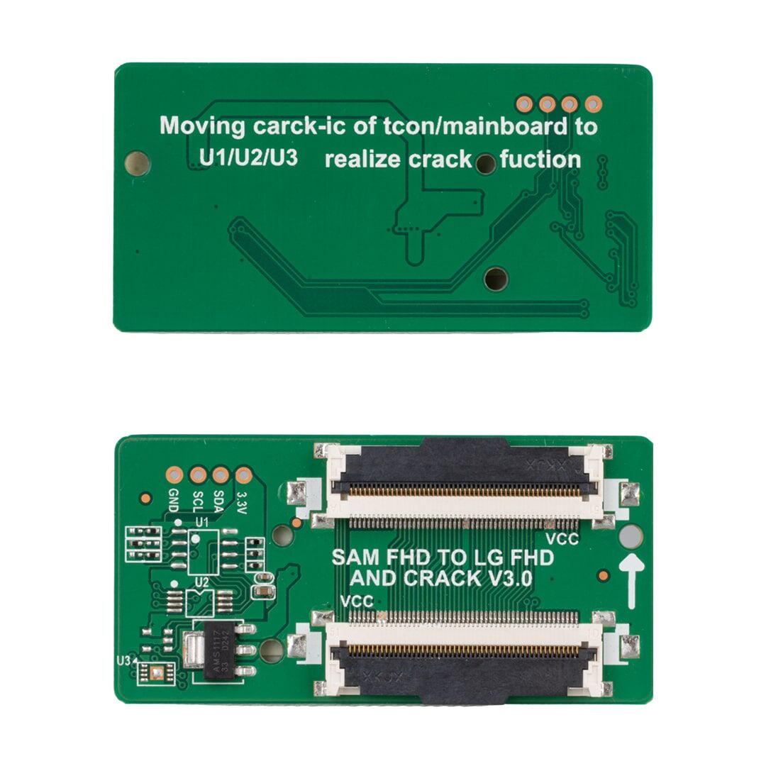 QK0813D LCD Panel Flexi Repair Kart Fhd Lvds To Fpc Sam Fhd In To Sam Fhd Out