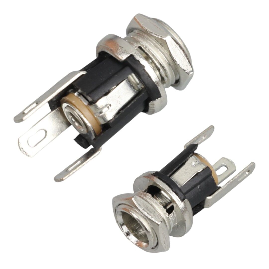 Powermaster IC-258A Dc Jak Üstten Somunlu 2.1Mm Somunlu 8Mm