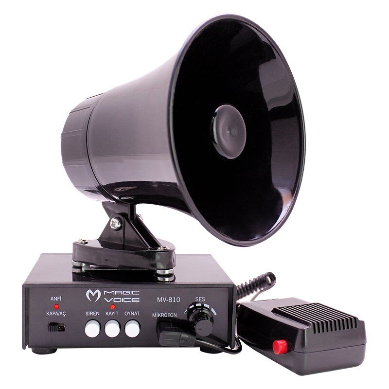 Magicvoice MV-800 Mıknatıslı Pazarcı Anfi Seti