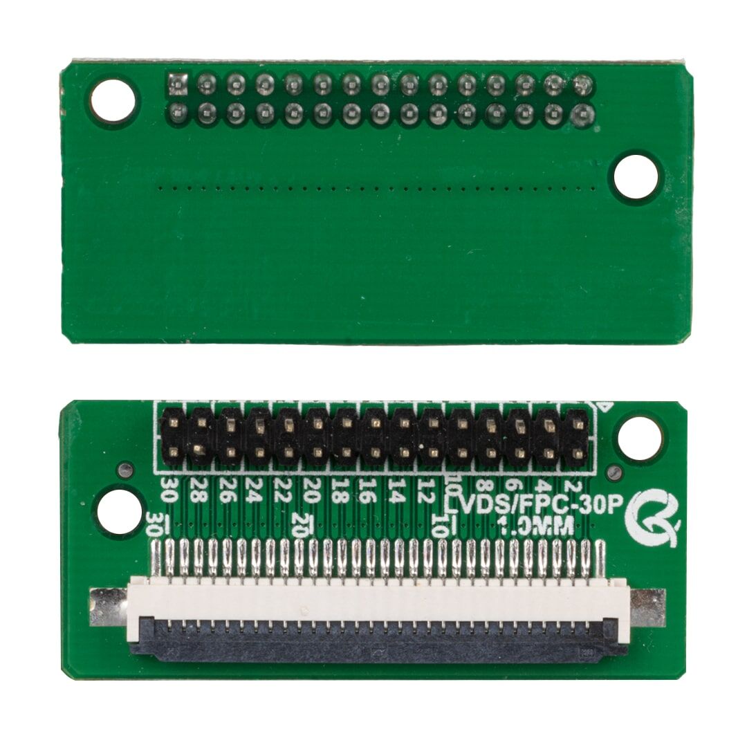 Lcd Panel Flexi Repair Lvds-Fpc-30p 1.0mm Hd Fpc Input 30p Lvds Turn Pin QK0823B