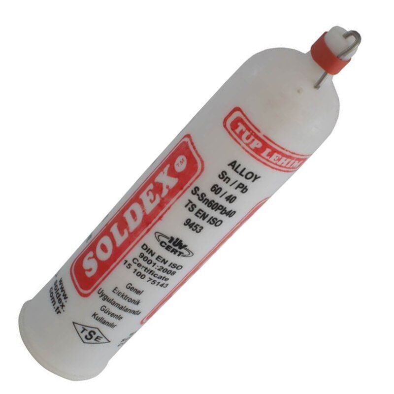 Soldex SN60 PB40 25 Gr 1.2 Mm Tüp Lehim Teli