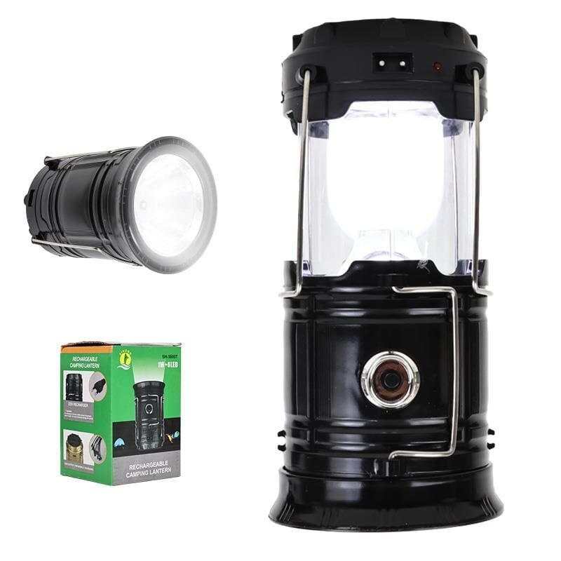 Powermaster Sh-5800T 1W 6Led Solar Şarjlı Kamp Lambası