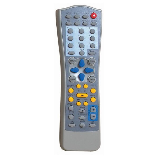 Jvc KK2029 Turuncu Tuşlu DVD Player Kumandası